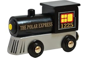 MasterPieces Wood Train Engine - The Polar Express Train Engine - Officially Licensed Toddler & Kids Toy