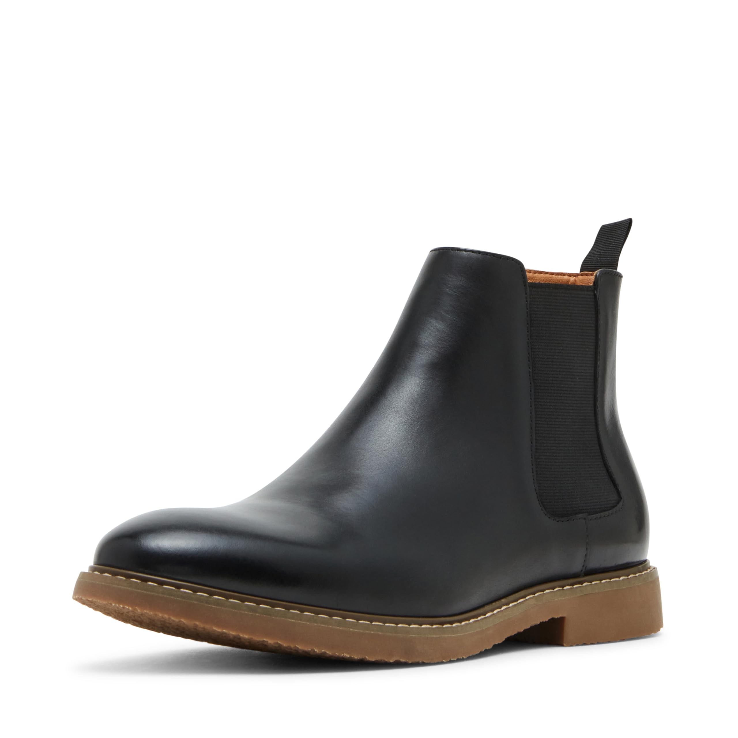 Steve Madden Men's Highline Chelsea Boot, Black, 9.5 Image