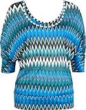 FULL TILT Double V Chevron Womens Top