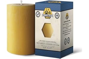 Beeswax Handcrafted Pillar Candle (Large)