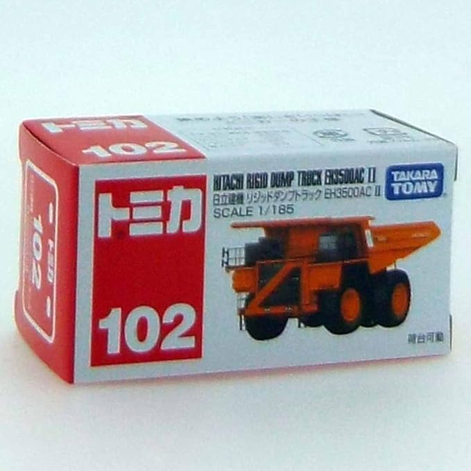 tomica hitachi dump truck