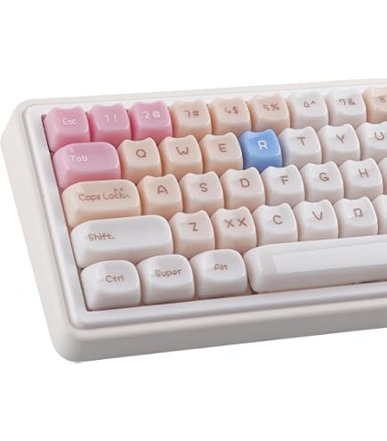 Amazon.com: TYRIXKI Ceramic Jade Ragdoll Cat Keycaps, 148 Keys