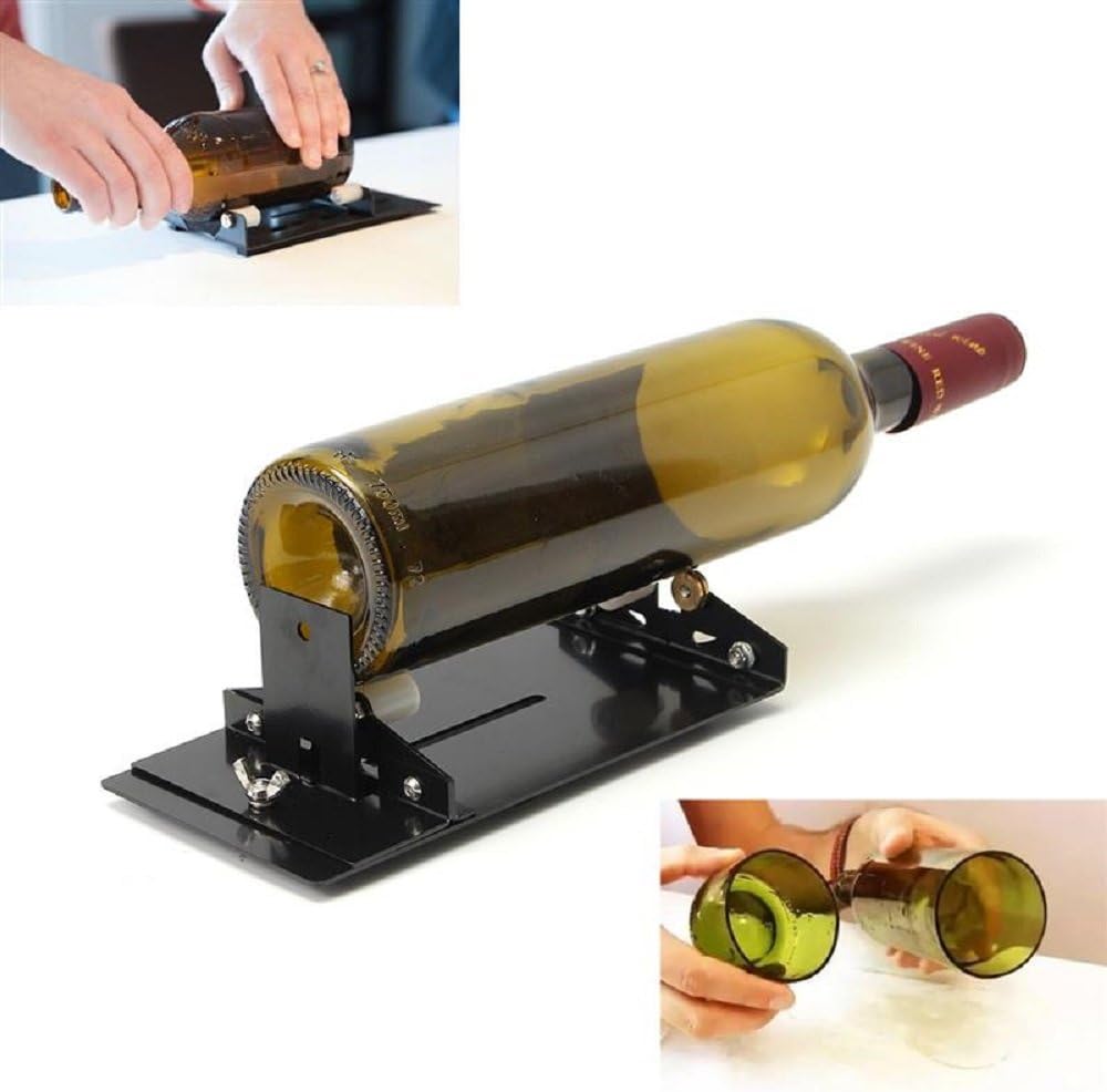 Glass Bottle Cutter Machine Cutting Tool Kit Diy Craft Cut Wine Jar Beer Recycle Good