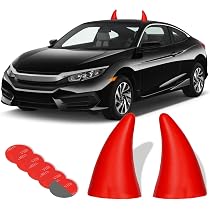 Décorations Halloween Pour Calandre De Voiture - Crocs De Vampire, Lot De 2, Plastique Blanc, Facile à Fixer