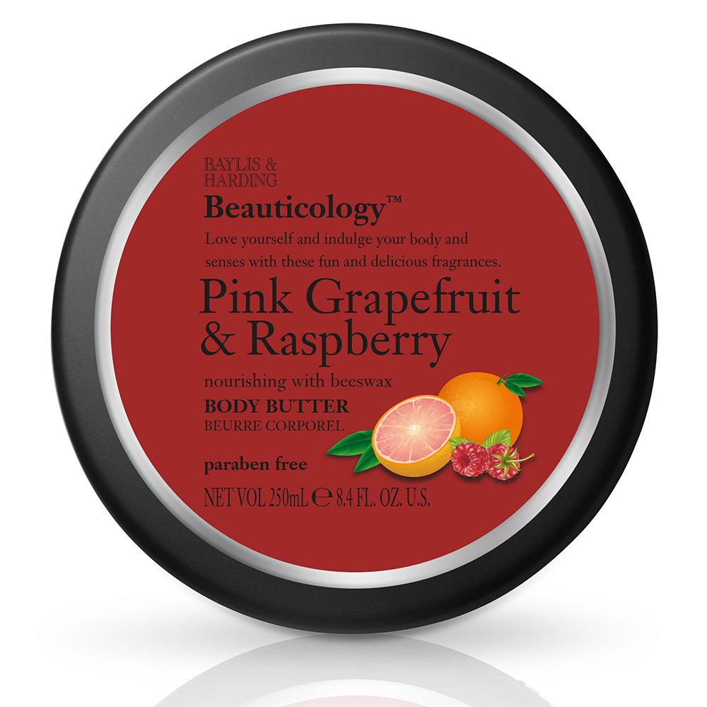 Baylis & Harding Beauticology Body Butter Jar Pink Grapefruit and