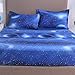 YOU SA 3D Galaxy Starrying Night Bedding Set Microfiber Bed Sheets (Full,02)