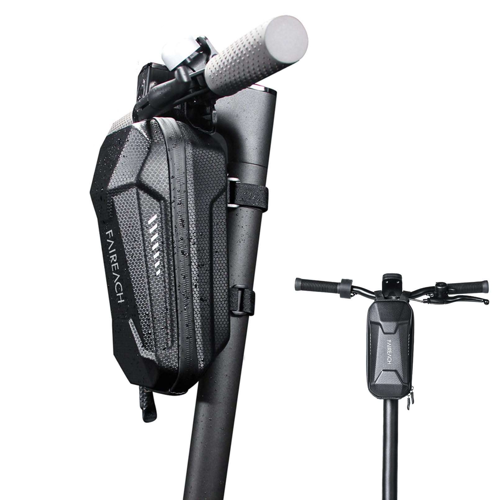 Faireach Electric Scooter Storage Bag - Large Waterproof Handlebar Bag for Xiaomi MI Mijia M365 Sedway Ninebot E ES1/ES2/ES3/ES4