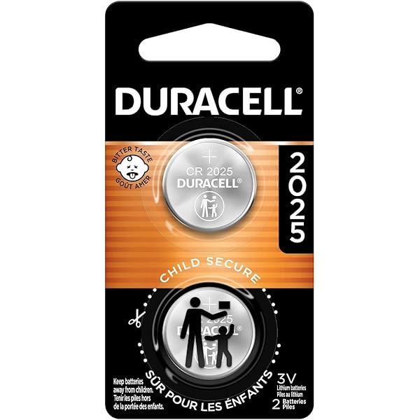 Amazon.com: Energizer 2025 Batteries (1 Pack), 3V Lithium