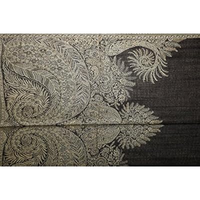 Achillea Luxurious Double Layered Jacquard Big Paisley Pashmina Shawl Wrap Scarf Achillea Luxurious Double Layered Jacquard Big Paisley Pashmina Shawl Wrap Scarf
