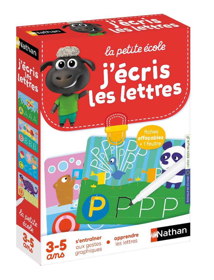 Nathan 31331 "J'écris les Lettres 3/5 Years