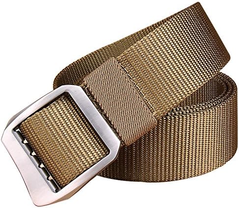 Nylon Belt, MiWoo 1.5 Inch Men's Nylon Web Casual Tactical Army Buckle Belt(Gift Package)