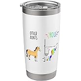 Other Aunts You Unicorn vs Horse Stainless Steel Insulated Tumbler