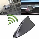 POSSBAY Car Antenna Shark Fin Aerial Radio Signal Universal for Auto SUV Truck Van