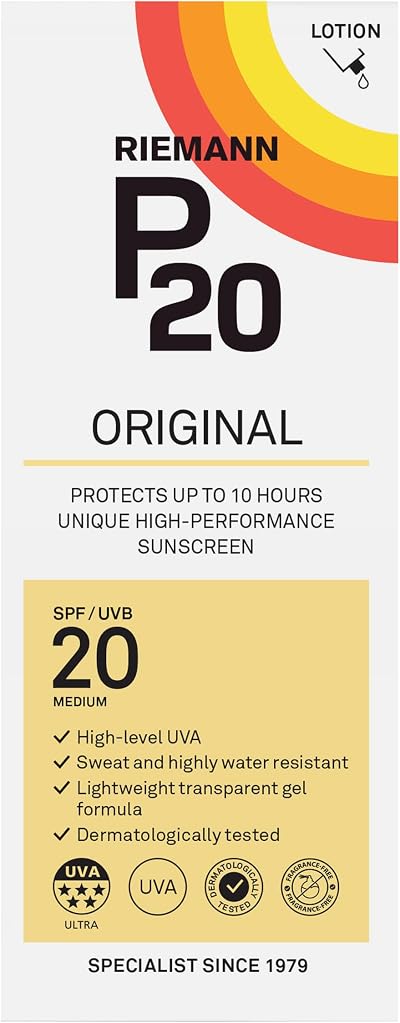 P20 Riemann Sun Protection Lotion SPF 20 200 ml