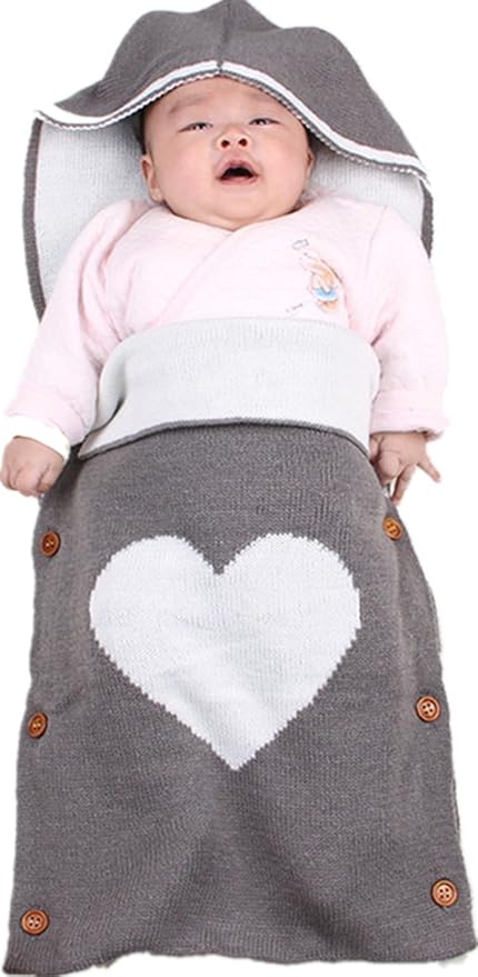 Hi8 Store - Saco de dormir para bebé infantil hecho a mano de punto ...