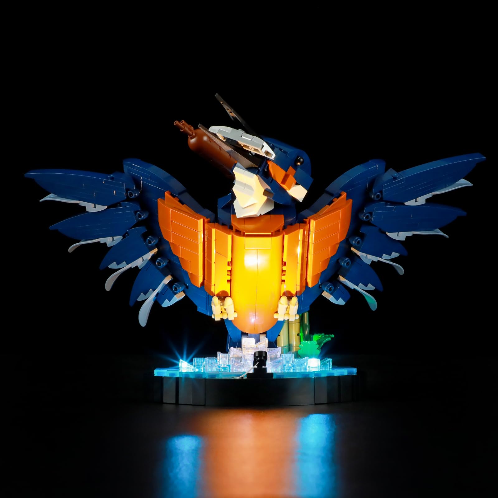 MENZAVA LED Light Set Compatible with LEGO 10331 Kingfisher Bird Icons Building Blocks Model - Model Set NOT Included