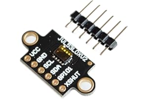 RELAND SUNG VL53L0X Time-of-Flight (ToF) Laser Ranging Sensor Breakout 940nm GY-VL53L0XV2 Laser Distance Module I2C IIC (Black)