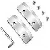 6-Inch Ice Auger Blades for StrikeMaster Mora Hand Augers, 2 Pack