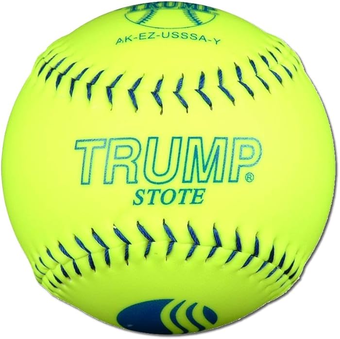Trump Stote 1 Dozen USSSA Classic M 12" Softballs - 40cor/.325 Compression (AK-EZ-USSSA-Y)