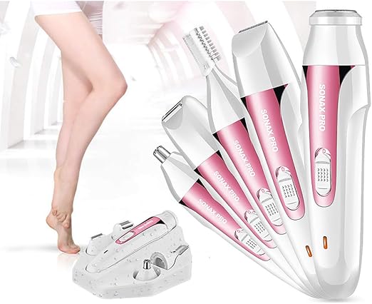 Amazon Com Alxdr 5 In 1 Epilator Electric Shaver Hair Removal For