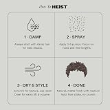 Heist Labs Sea Salt Hair Spray 250ml Matte Finish Texture Grip Volume Styling view 7