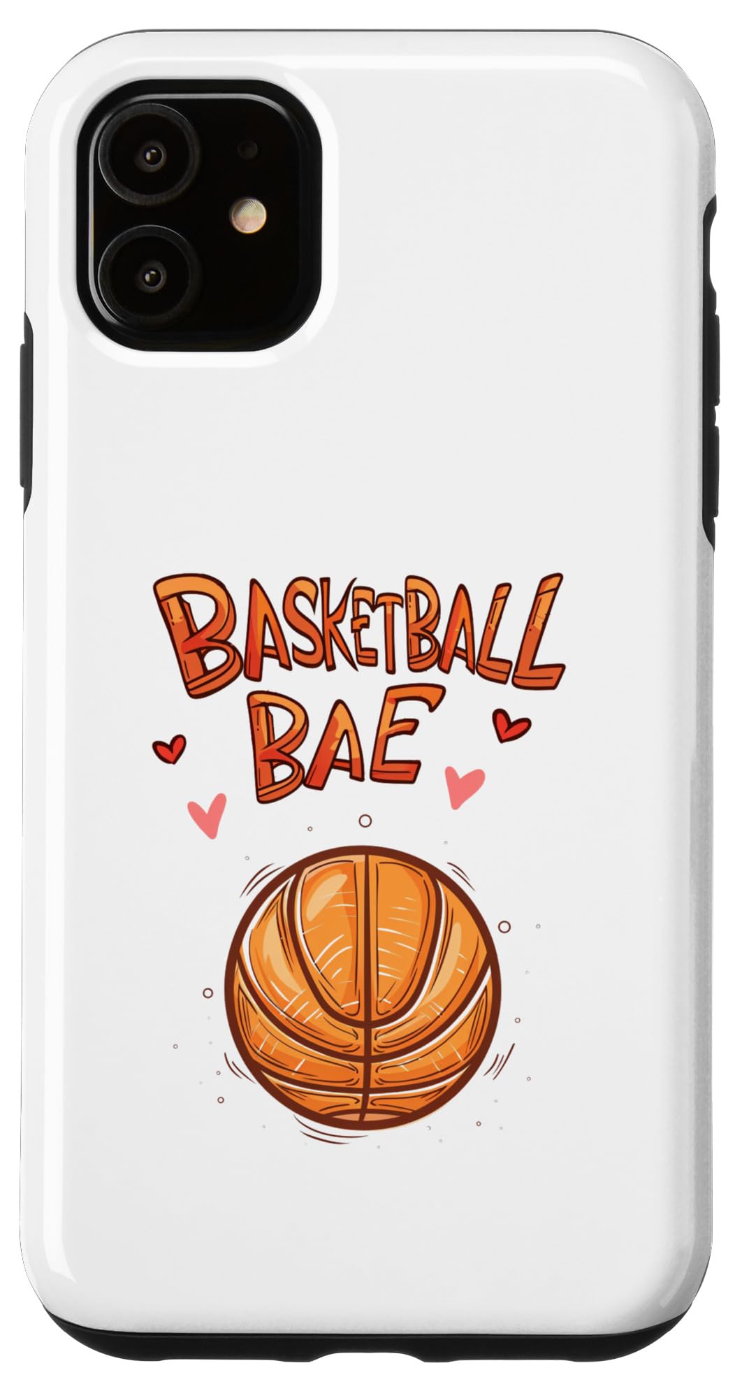 iPhone 11 Basketball Bae Basketball Girl Fiance Wife Hoops Sports Case