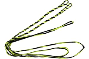 DEERACE D97 Handmade Flemish Twist Fast Flight Bow String Replacement Bowstring for Traditional Longbow Recurve Bow
