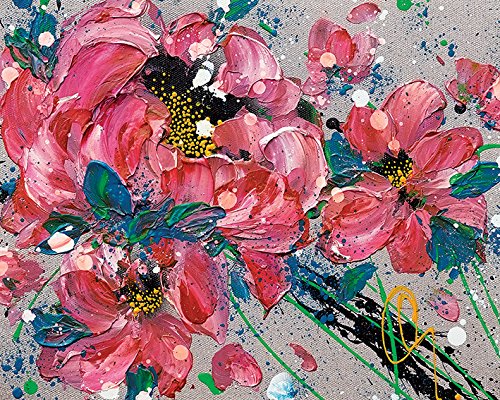 Clare Sykes Canvas, Multi-Colour, 40 x 50 cm