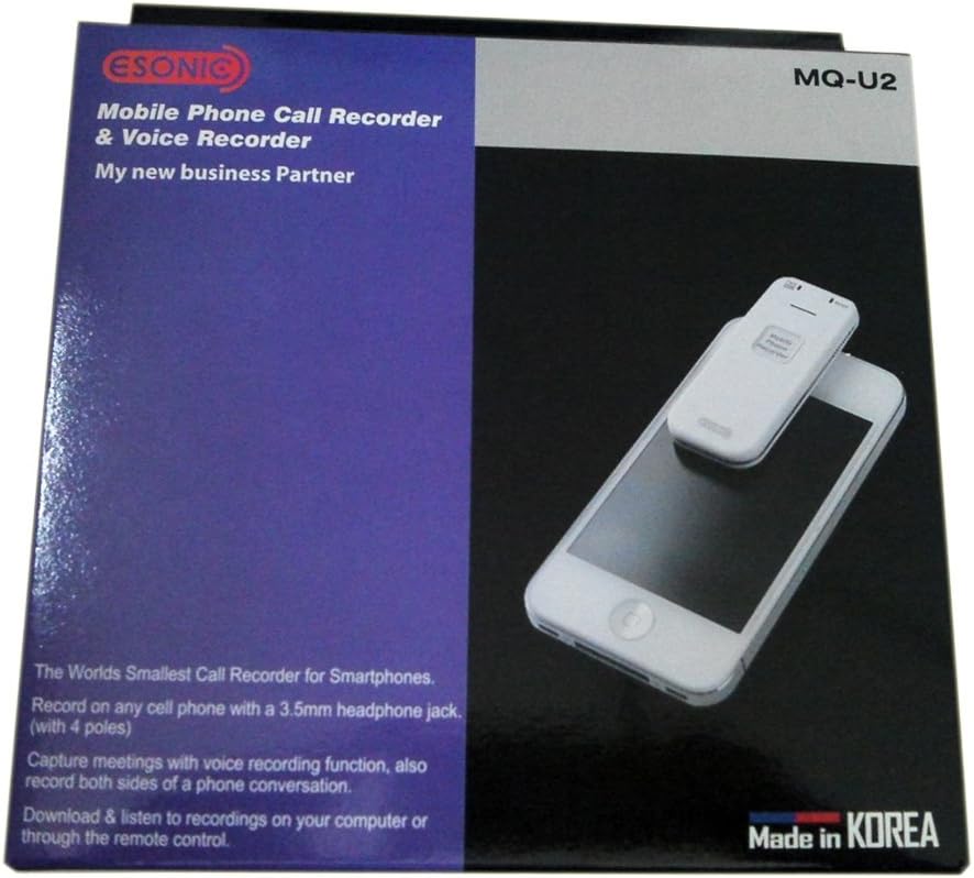 144 Hours Mobile Phone Recorder MQ-U2 Smart 4GB Phone Voice Recorder
