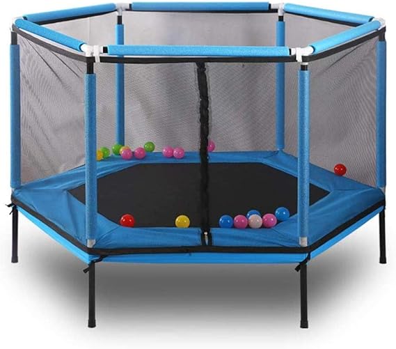CCHAYE IndoorTrampolin OutdoorSpiel FitnessTrampolin für Erwachsene oder Kinder mit