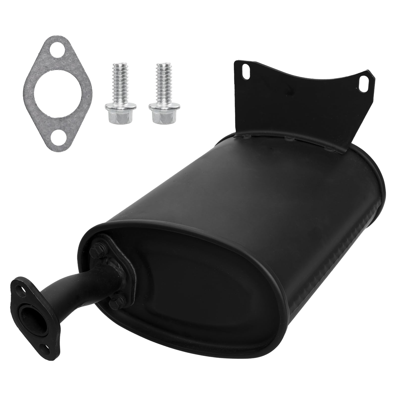 Photo 1 of Generator Muffler Compatible with Honda GX340 GX390, Clone 420cc - 459cc, Predator 56170-56171, Champion CSA40017 Exhaust Muffler Silencer