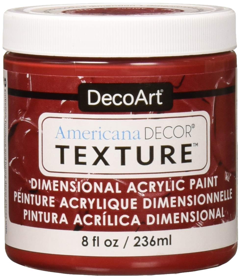 DECO ART Americana Decor Text Brick RED, One Size