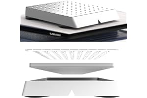 FUWKEO starlink mini Magnetic Mount – Magnetic Quick Release for RVs, Vans, Boats – UV Resistant, High Temp Durable, 400 lbs Strong Hold – Starlink Mini Roof Mount Kit(White )