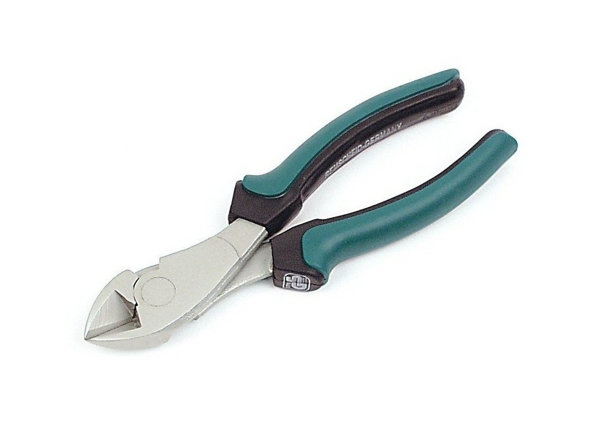 Mannesmann M10958 180 mm Heavy-Duty Side Cutters with Matt Chromed Surface and Ergonomic Handles