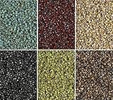 Miyuki Delica Seed Beads Bundle: Size 11/0, 6 Picasso Colors - 6 Tubes of 7.2 Grams ea DB2261, DB2262, DB2263, DB2264, DB2265 & DB2267