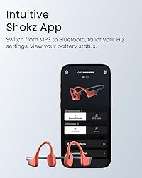 SHOKZ OpenSwim Pro - Open-Ear Bluetooth & MP3 Bone