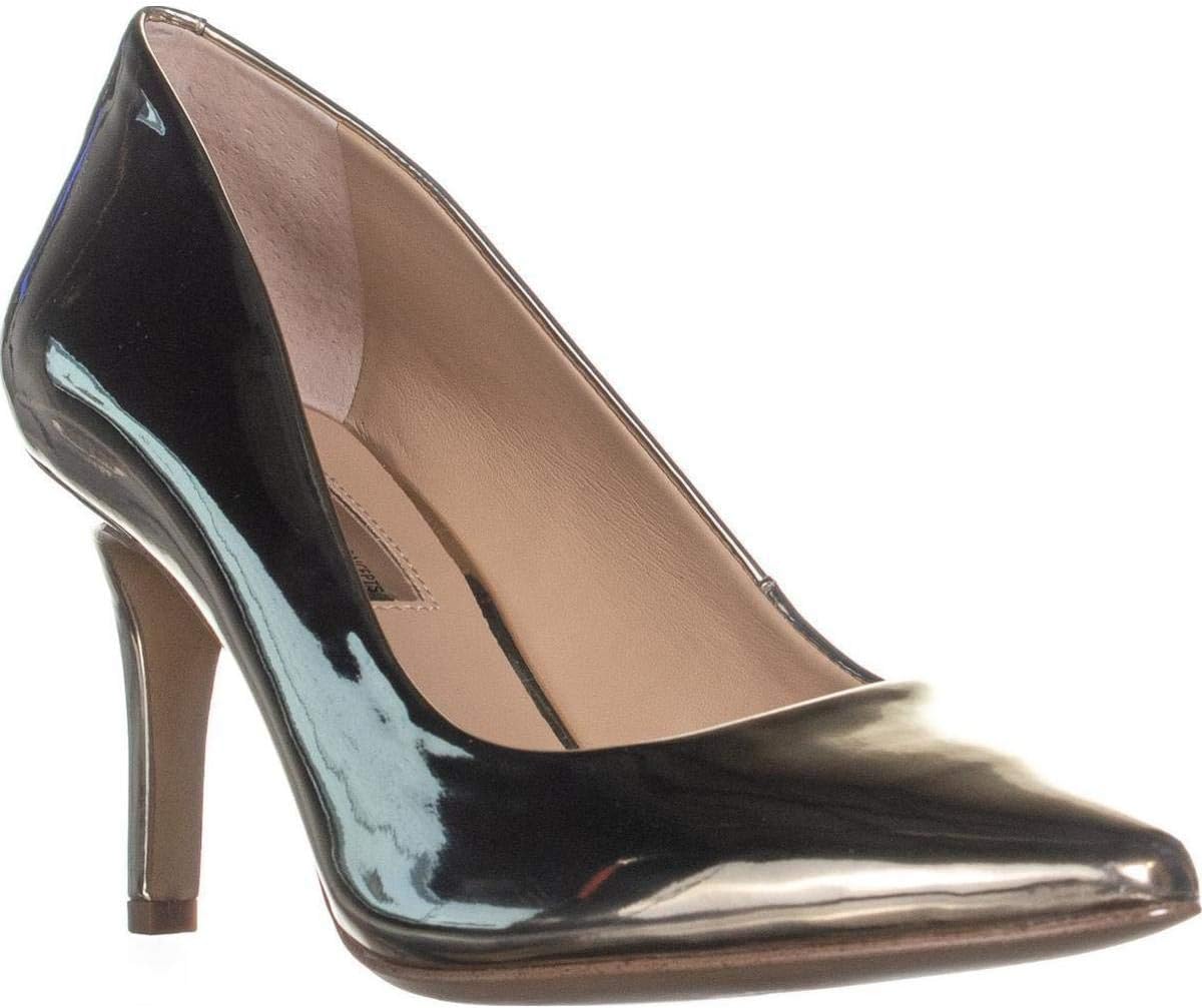 INC International Concepts Womens Zitah5 Pointed Toe, Pale Gold, Size 7.0