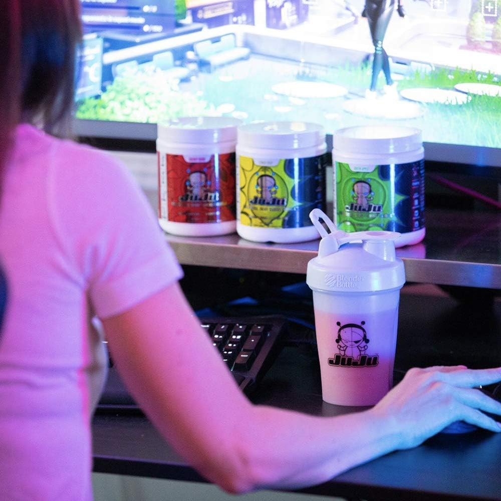 Grapesicle - Juju Professional Grade Gaming Energy Drink Mix with Natural Caffeine, Increase Focus, Energy, Reaction Time, Eye Health, Sugar-Free, Keto: Health & Personal Care