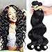 Golden Rule 8A Grade Brazilian Virgin Body Wave Human Hair Extensions 3 Bundles 12