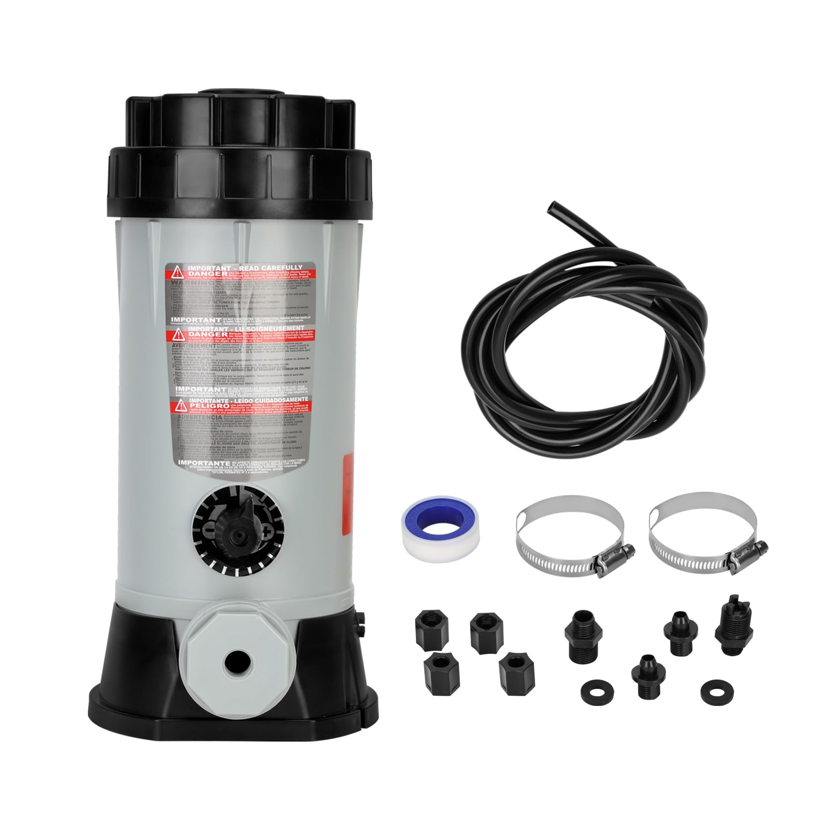 Photo 1 of *************ALL THE SMALL PARTS NOT INCLUDED****************
Professional CL220 Off-line Automatic Pool Chlorinator for Swimming Pool Ponds Garden,Replacement for Hayward CL220 Automatic Chlorinator Feeder,9 lbs Capacity and ABS Material,Easy Installatio