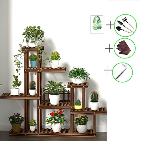 Amazon Co Jp フラワースタンド 多機能の木製の花のスタンド屋内 ガーデンラック木製 フラワーラック窓の敷居 植物展示用ラック ホーム キッチン Amazon Co Jp フラワースタンド 多機能の木製の花のスタンド屋内 ガーデンラック木製 フラワーラック窓の敷居 植物展示用ラック ホーム キッチン