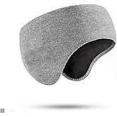 Fleece Ear Warmers for Men Women - Winter Headband Ear Muffs Ear Covers for Cold Weather Running Cycling Ski