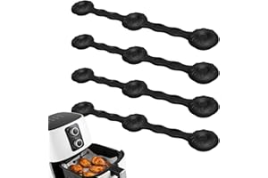 Magnets for Air Fryer Liners - Silicone Parchment Paper Holder - Fixing Buckle - for Meal Prep Family Dinner Restaurant Campi