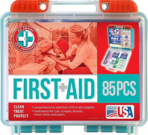 First Aid Kit – Great Compact Kits For Your Car , Hiking , and Wilderness Activities – The Emergency All Purpose Basic First-Aid Kit For Safety - A Small Kit for Baby