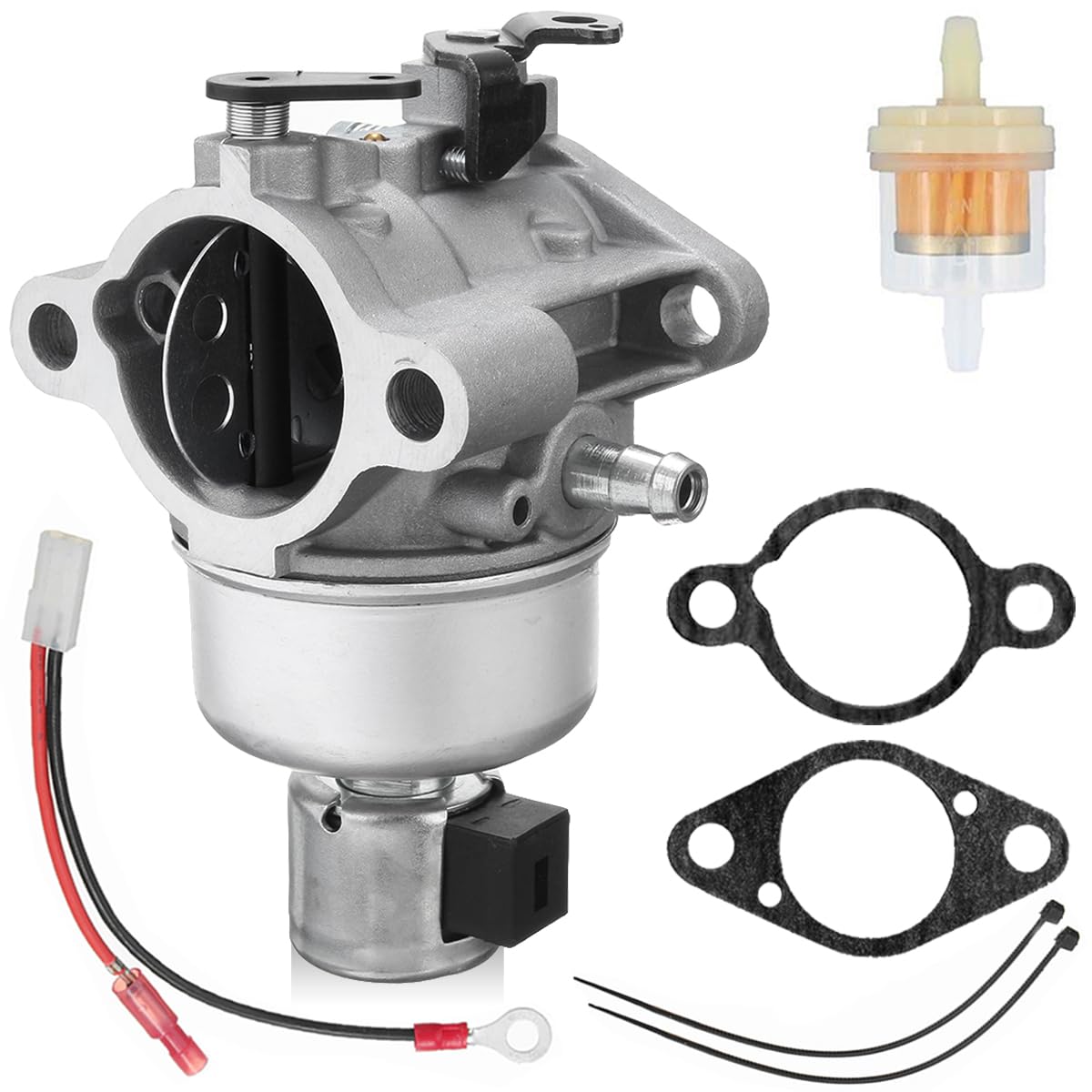 ZAMDOE 20 853 33-S Carburetor for Kohler Rebuild Kit for Kohler Courage SV Series SV470 SV480 SV530 SV540 SV590 SV591 SV600 SV601 SV610 SV620 SV530S SV540S CV Series CV490 CV492 CV493 117-S Engines