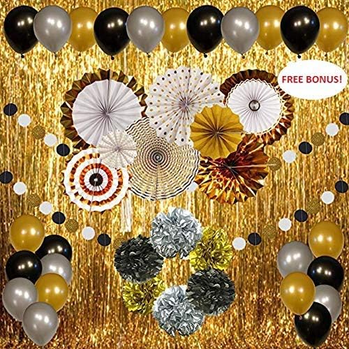 Amazon Com New Year S Eve Party Supplies Decorations 2020 Gold