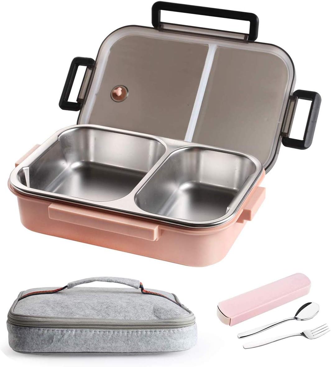 square insulated lunch container
