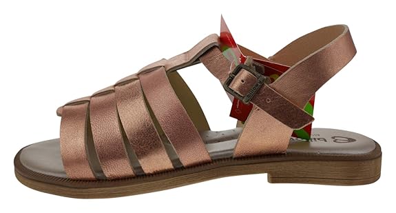 Billowy 6484c21 Leder Sandalen rosa