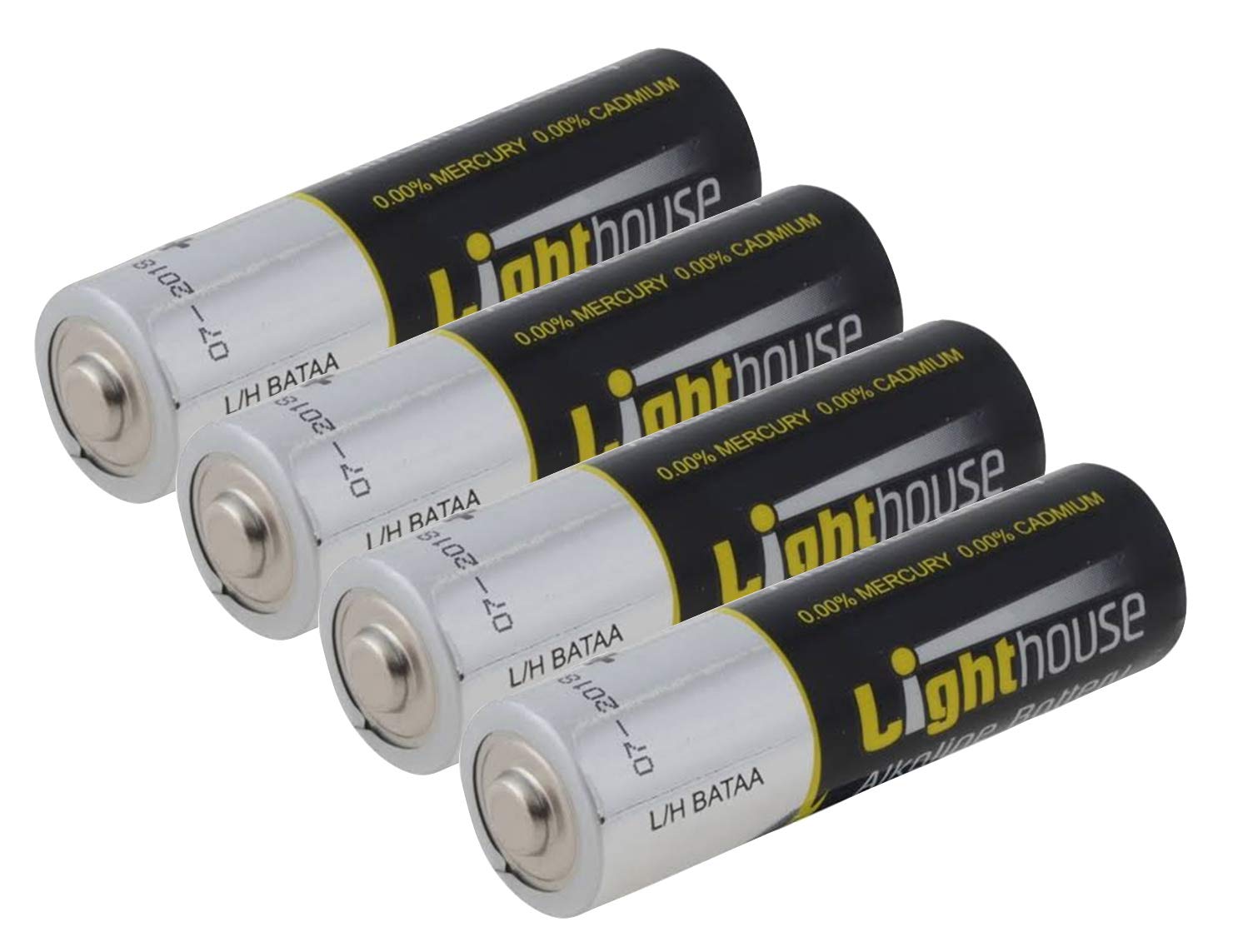 Lighthouse Torches L/HBATAA Alkaline Batteries AA (4 Pack)