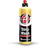 Adam's Polishes Strip Car Wash Soap (16 oz) - Sealant & Wax Remover Shampoo Salt Remover, Presoak, & Acidic Wash | Thick Suds